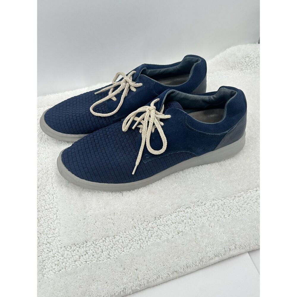 UGG Men's 13 Hepnar Woven Navy Sneakers Lace Up Athletic Shoes Australia